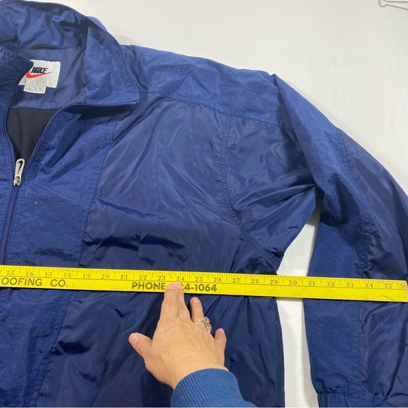 Nike Men's Blue Windbreaker Jacket XLarge - Picture 7 of 11